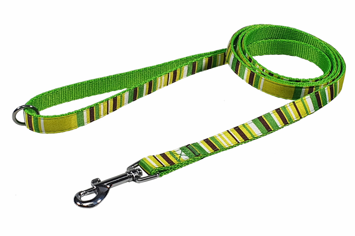 BAFPET Popruhová vodítka PROUŽKY Barva: Růžová, Délka: 15mm x 150cm 18208PS