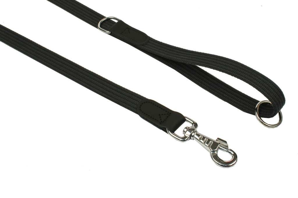 BAFPET Popruhová vodítka, BAVLNA Barva: Zelená, Délka: 25mm x 150cm 18212