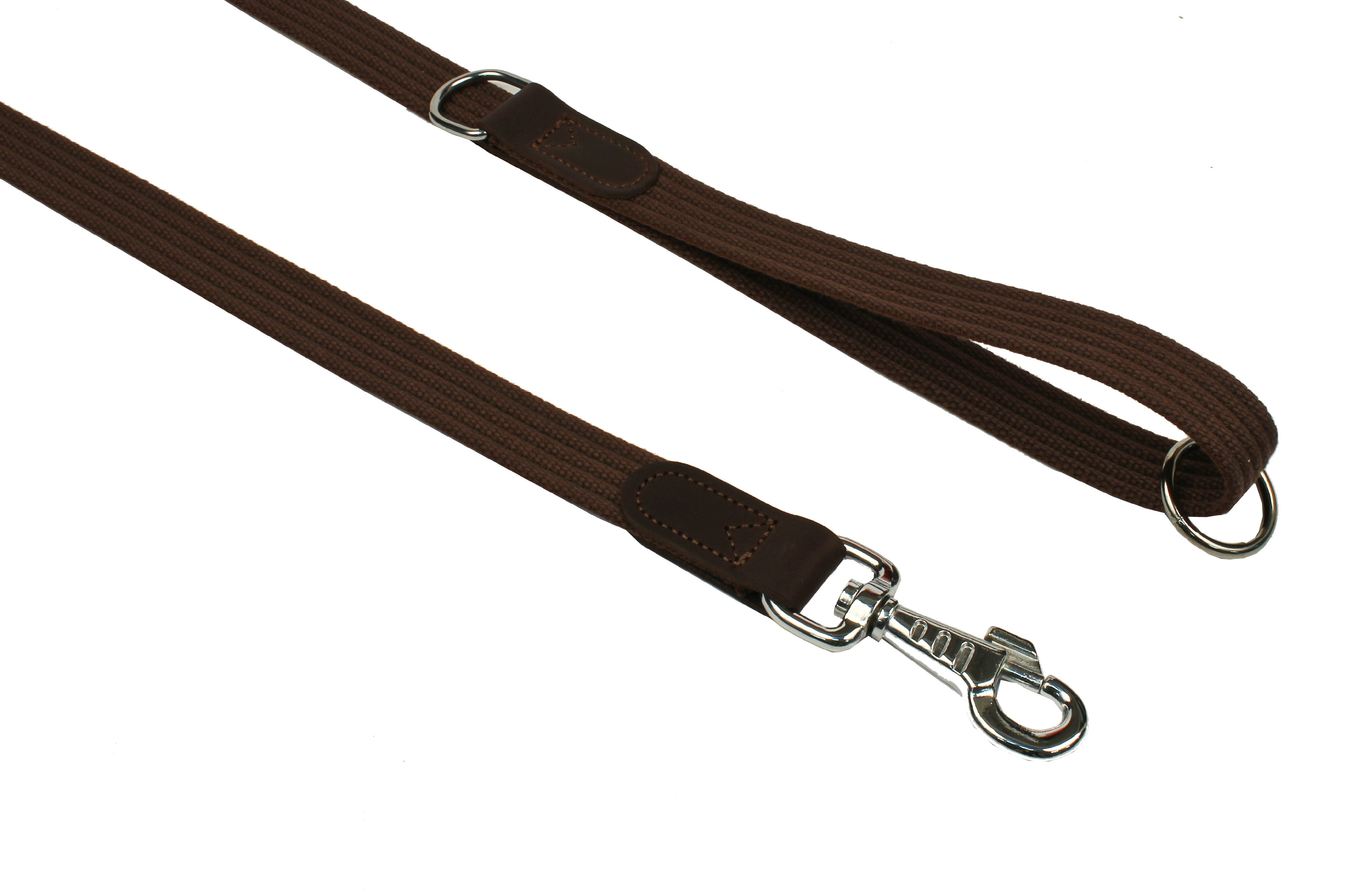 BAFPET Popruhová vodítka, BAVLNA Barva: Zelená, Délka: 25mm x 150cm 18212