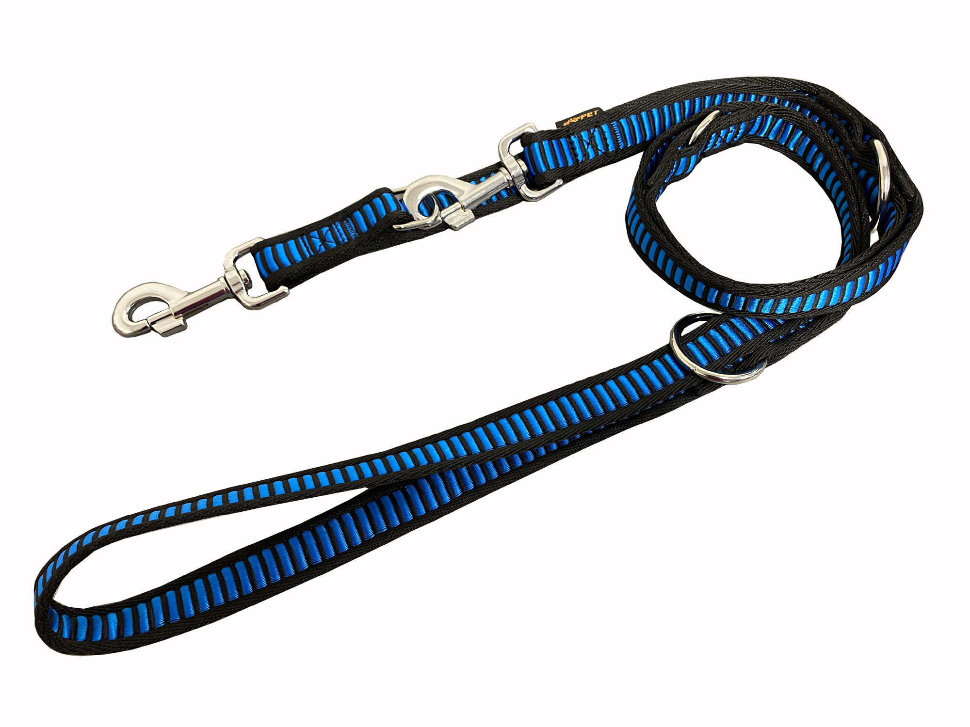 BAFPET Popruhová přepínací vodítka ŽEBŘÍK Barva: Šedá, Rozměr: 25mm x 240cm 18306Z