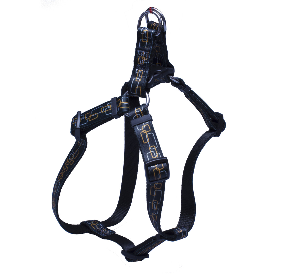 BAFPET Popruhový postroj OBDĹŽNIČKY Farba: Červená, Veľkosť: 10mm x OH 26-38cm 18411O