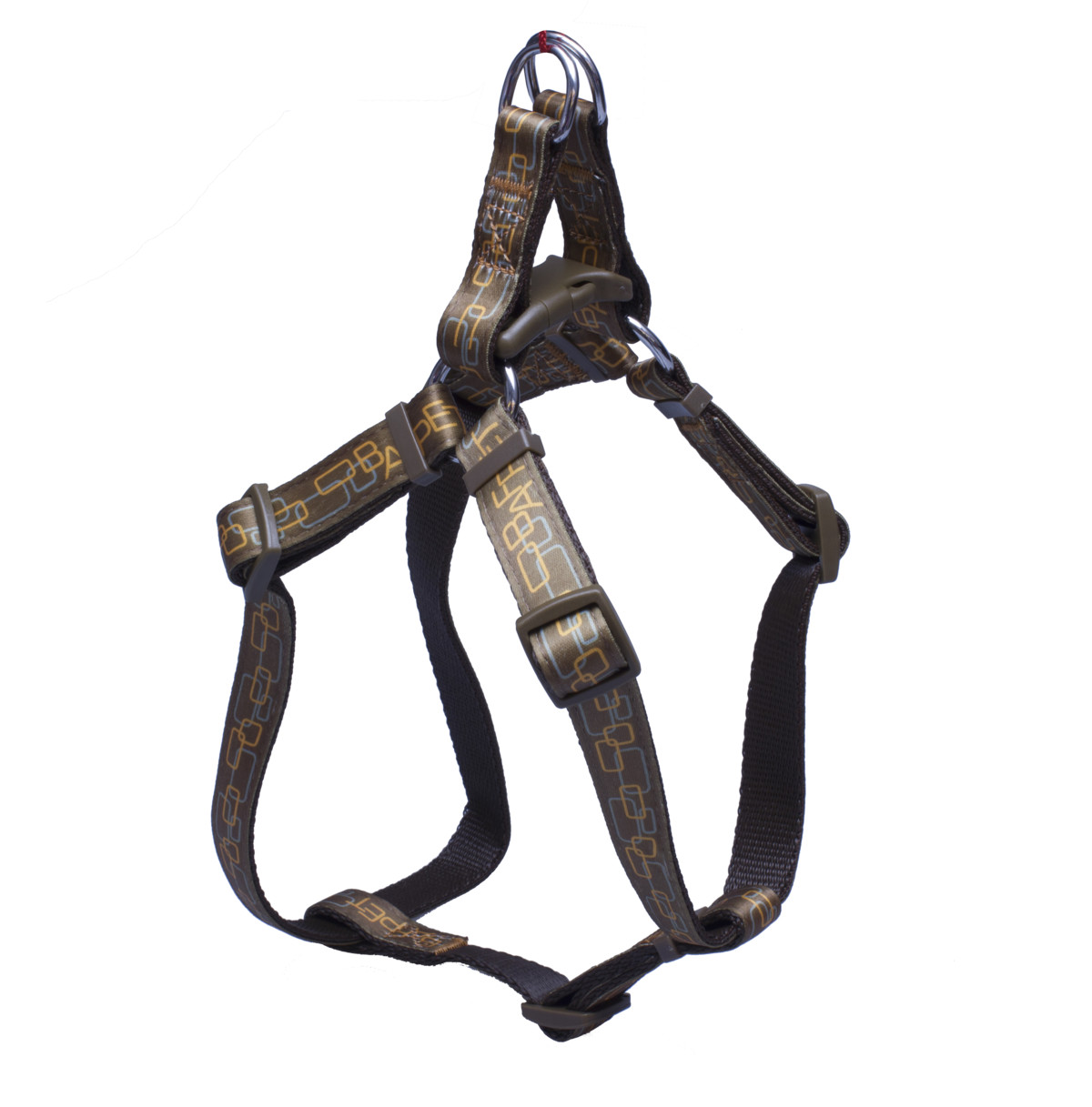 BAFPET Popruhový postroj OBDĹŽNIČKY Farba: Červená, Veľkosť: 10mm x OH 26-38cm 18411O