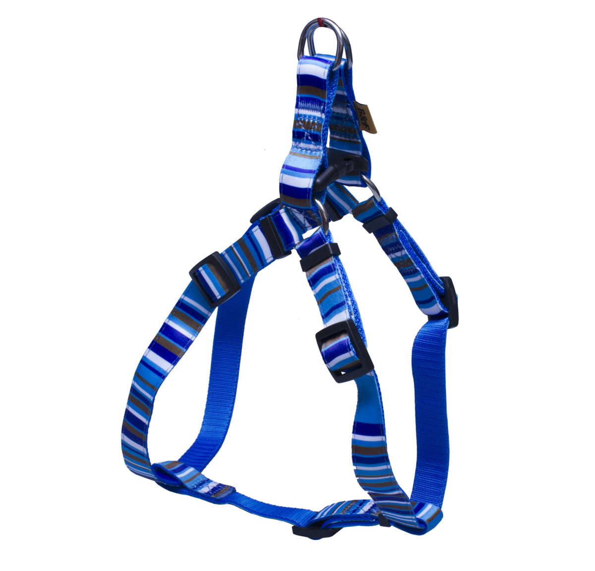 BAFPET Popruhový postroj PRÚŽKY Farba: Zelená, Veľkosť: 15mm x OH 32-46cm 18412PS