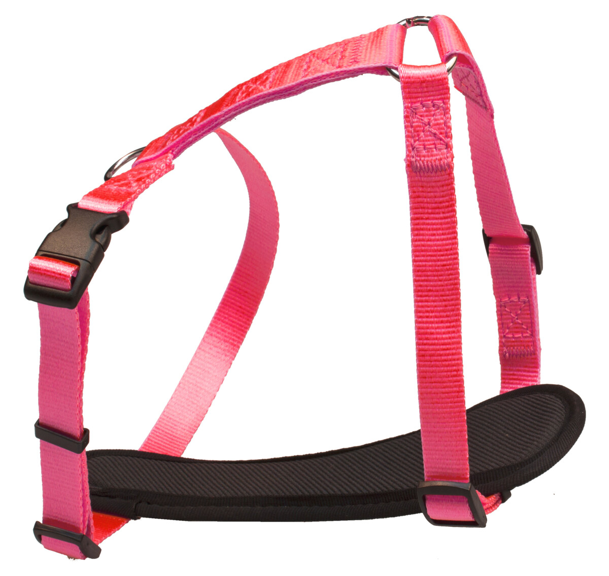 BAFPET Popruhový postroj NEON Farba: Oranžová, Veľkosť: 15mm x OH 32-46cm 18413N