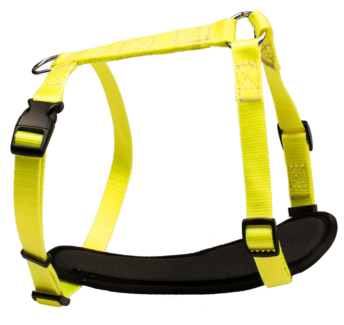 BAFPET Popruhový postroj NEON Farba: Ružová, Veľkosť: 15mm x OH 32-46cm 18413N