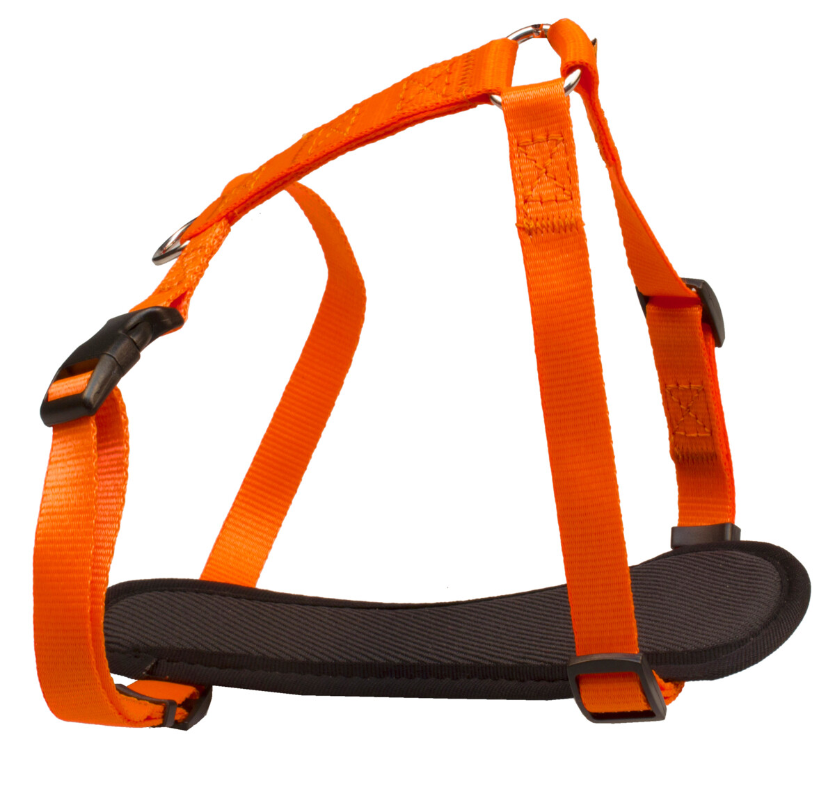BAFPET Popruhový postroj NEON Farba: Ružová, Veľkosť: 15mm x OH 32-46cm 18413N