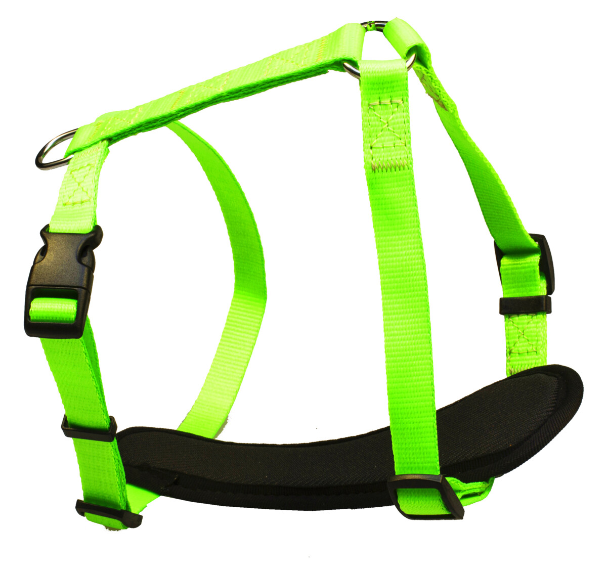 BAFPET Popruhový postroj NEON Farba: Ružová, Veľkosť: 15mm x OH 32-46cm 18413N