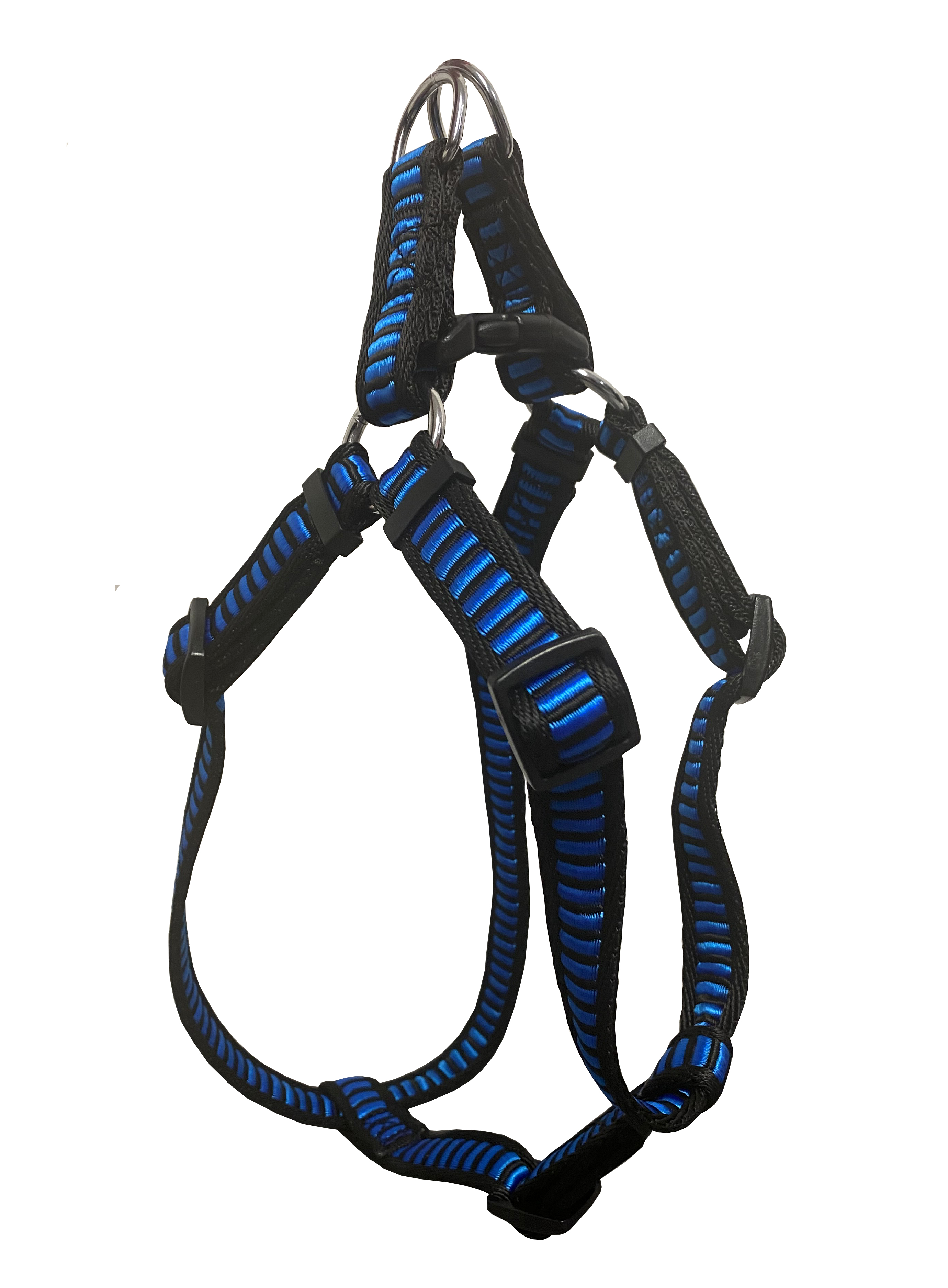 BAFPET Popruhový postroj REBRÍK Farba: Červená, Veľkosť: 20mm x OH 44-72cm 18414Z