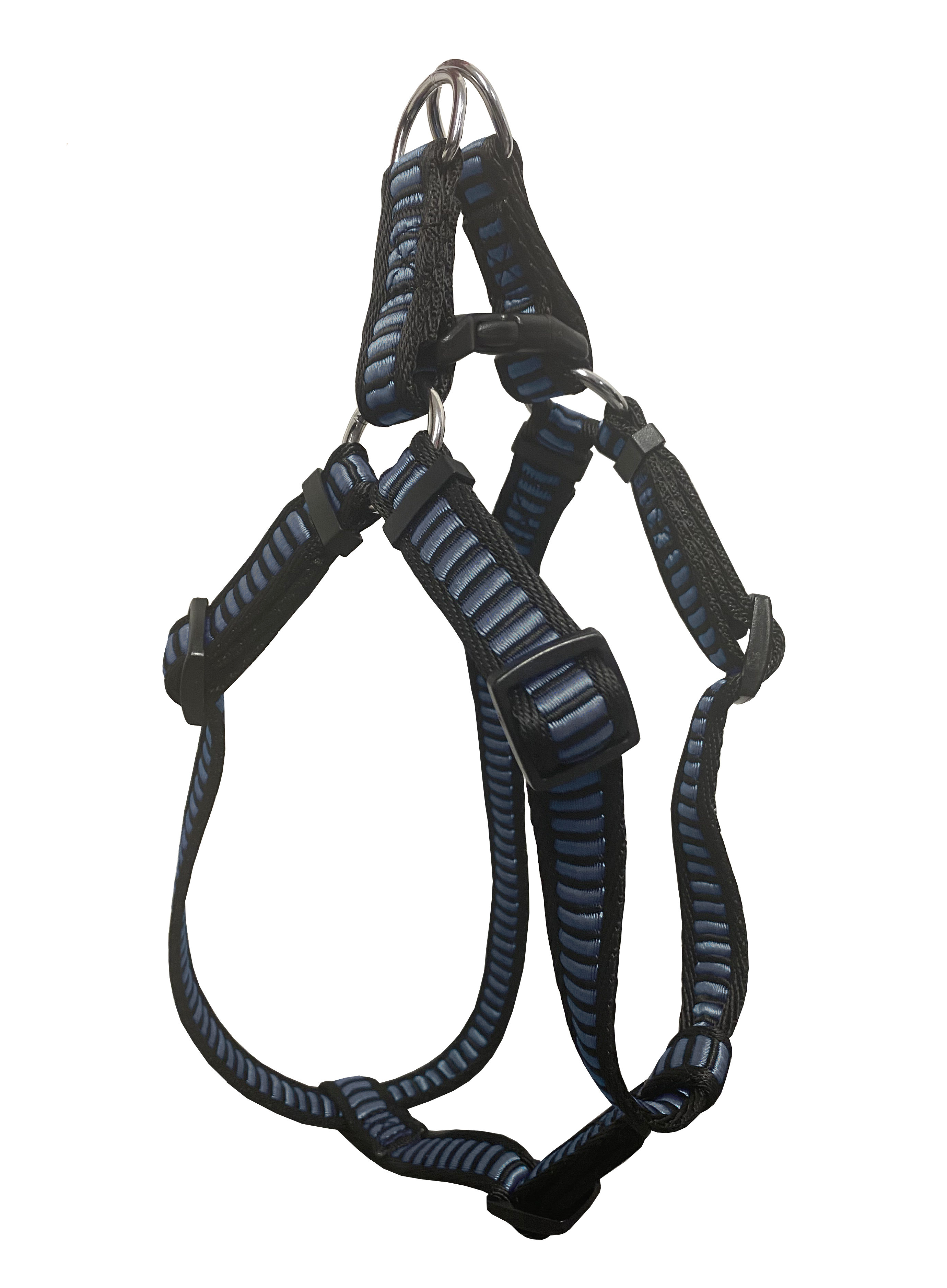 BAFPET Popruhový postroj REBRÍK Farba: Červená, Veľkosť: 20mm x OH 44-72cm 18414Z