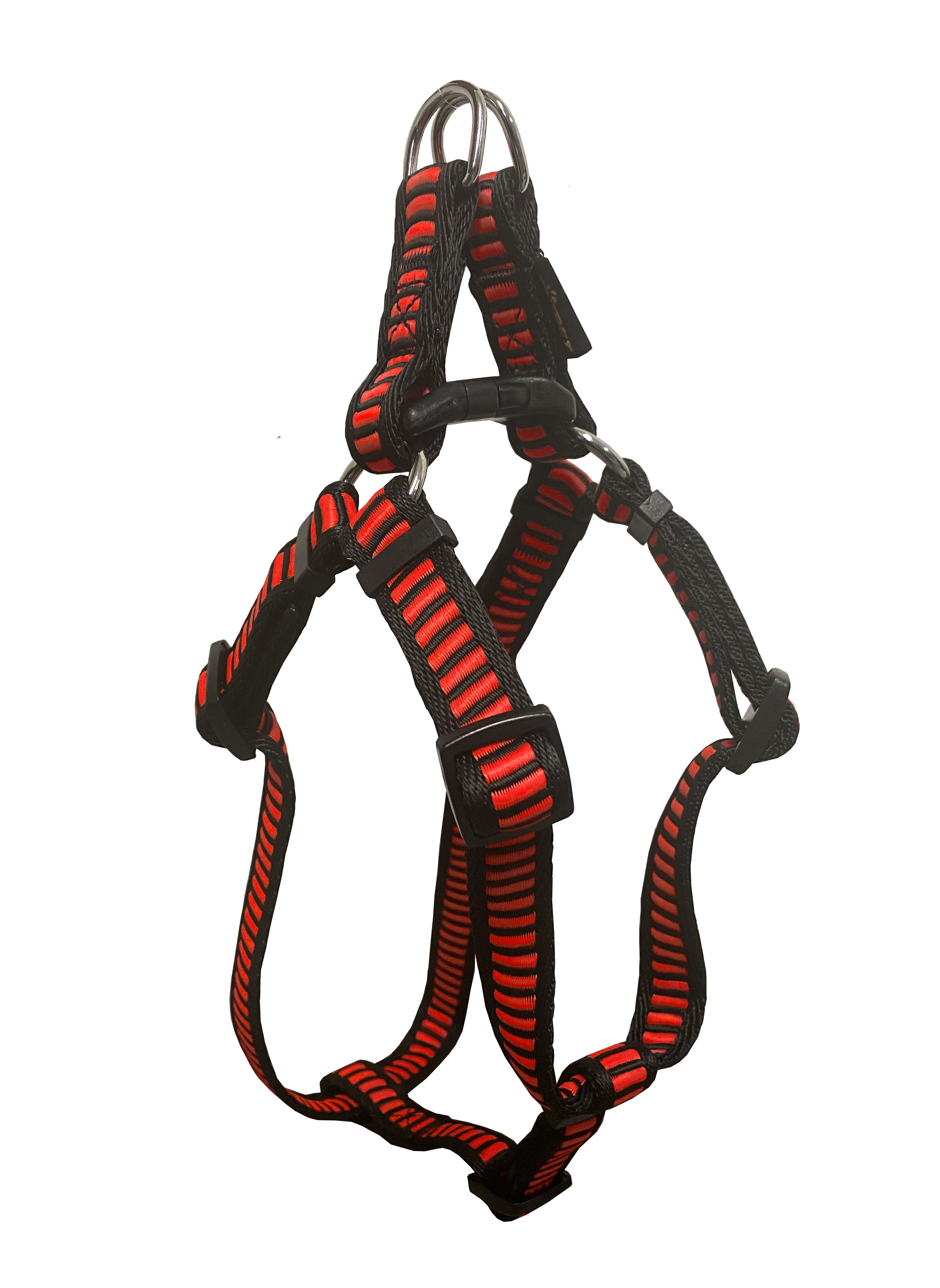 BAFPET Popruhový postroj REBRÍK Farba: Modrá, Veľkosť: 20mm x OH 44-72cm 18414Z