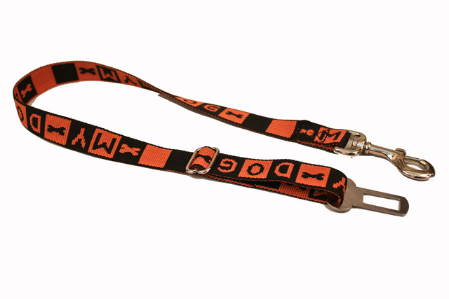 BAFPET Pútací pás do auta Farba: Čierna, Dĺžka: 25mm x 49 -78cm 18701