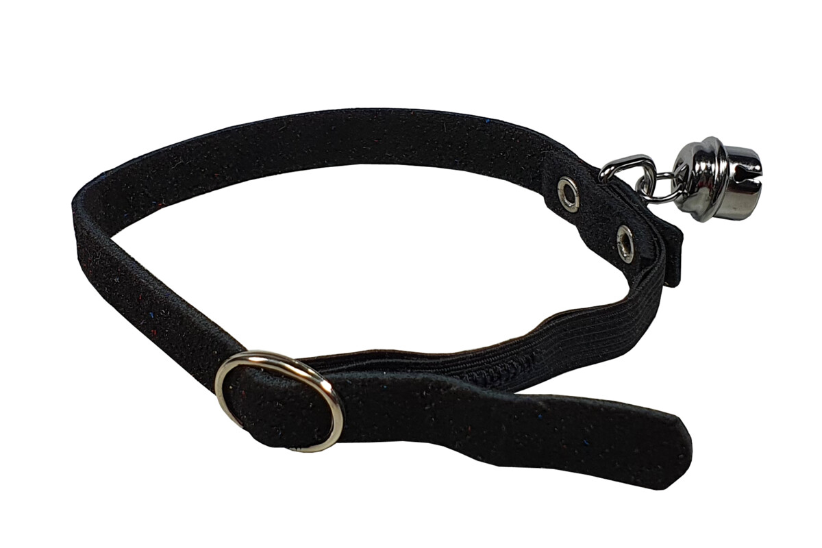 BAFPET Mačací obojok zo semišovej kože Farba: Béžová, Rozmer: 10mm x 30cm 20113