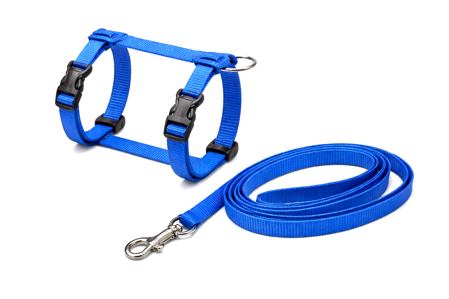 BAFPET Set CAT postroj + vôdzka Farba: Čierna, Veľkosť postroja: 120cm /OK 19-26cm, OH 24-37cm/ 20410J