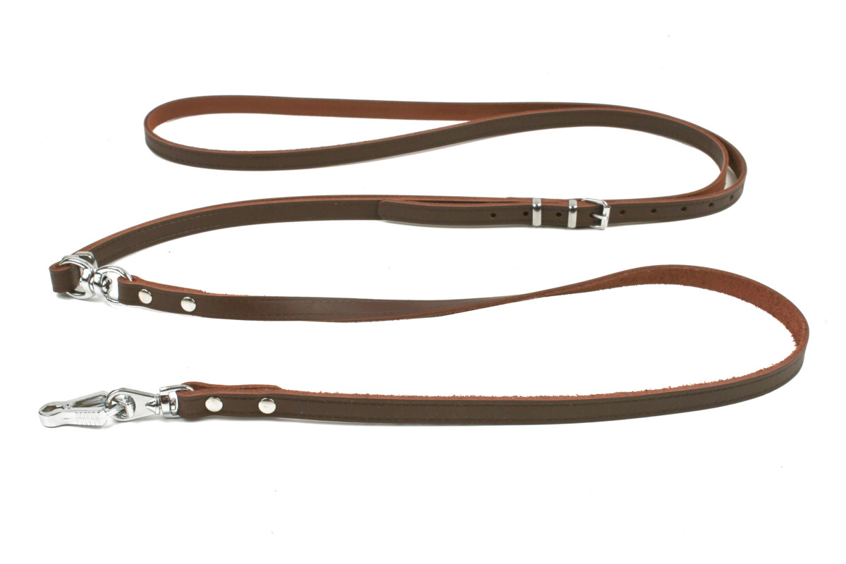 BAFPET Vypúšťacia vôdzka, hladká Farba: Koňak, Dĺžka: 12mm x 185cm 50024