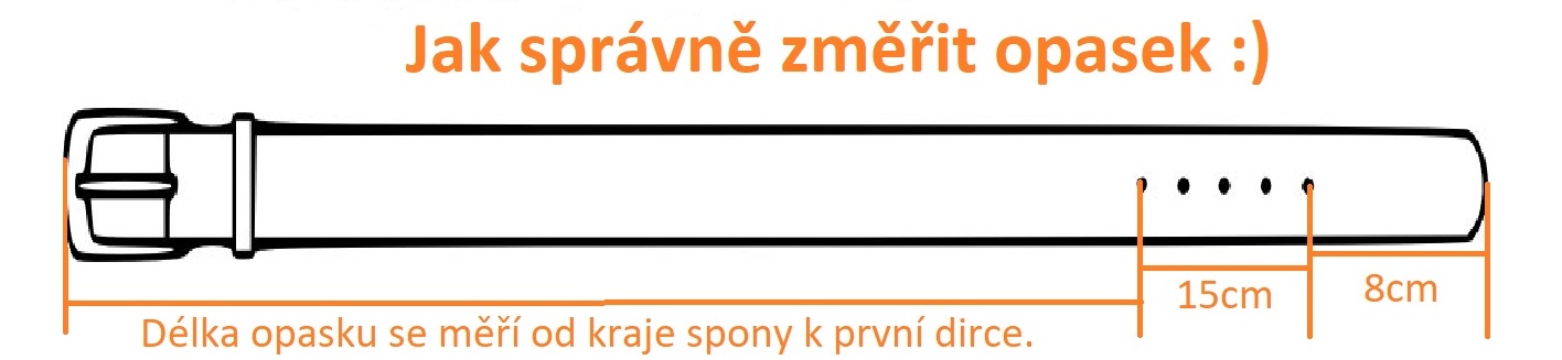 BAFPET Opasek VZ019 GRAS HL Barva: Hnědá, Délka: 40mm x 100cm VZ019