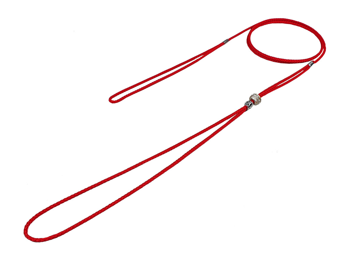 BAFPET Předváděcí vodítka, LANKO 3mm Barva: Růžová, Rozměr: 3mm x 140cm 15221
