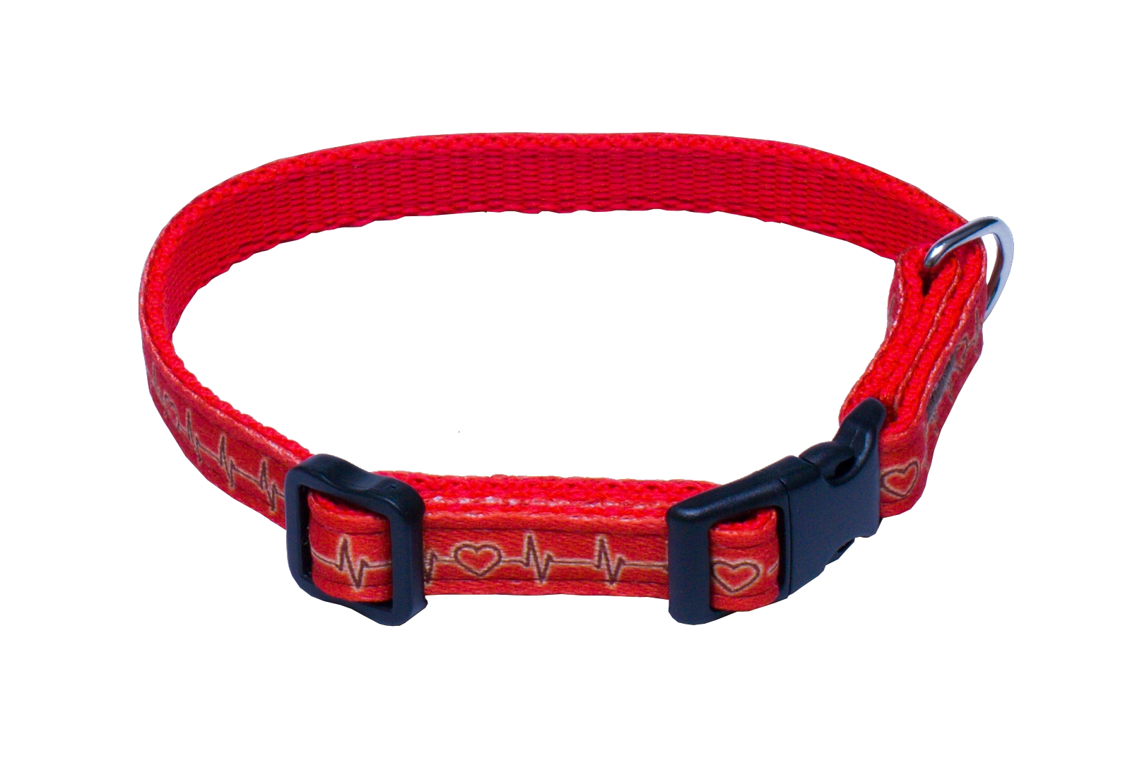 BAFPET Popruhový obojek EKG Barva: Modrá, Rozměr: 10mm x 18-26cm 18105E