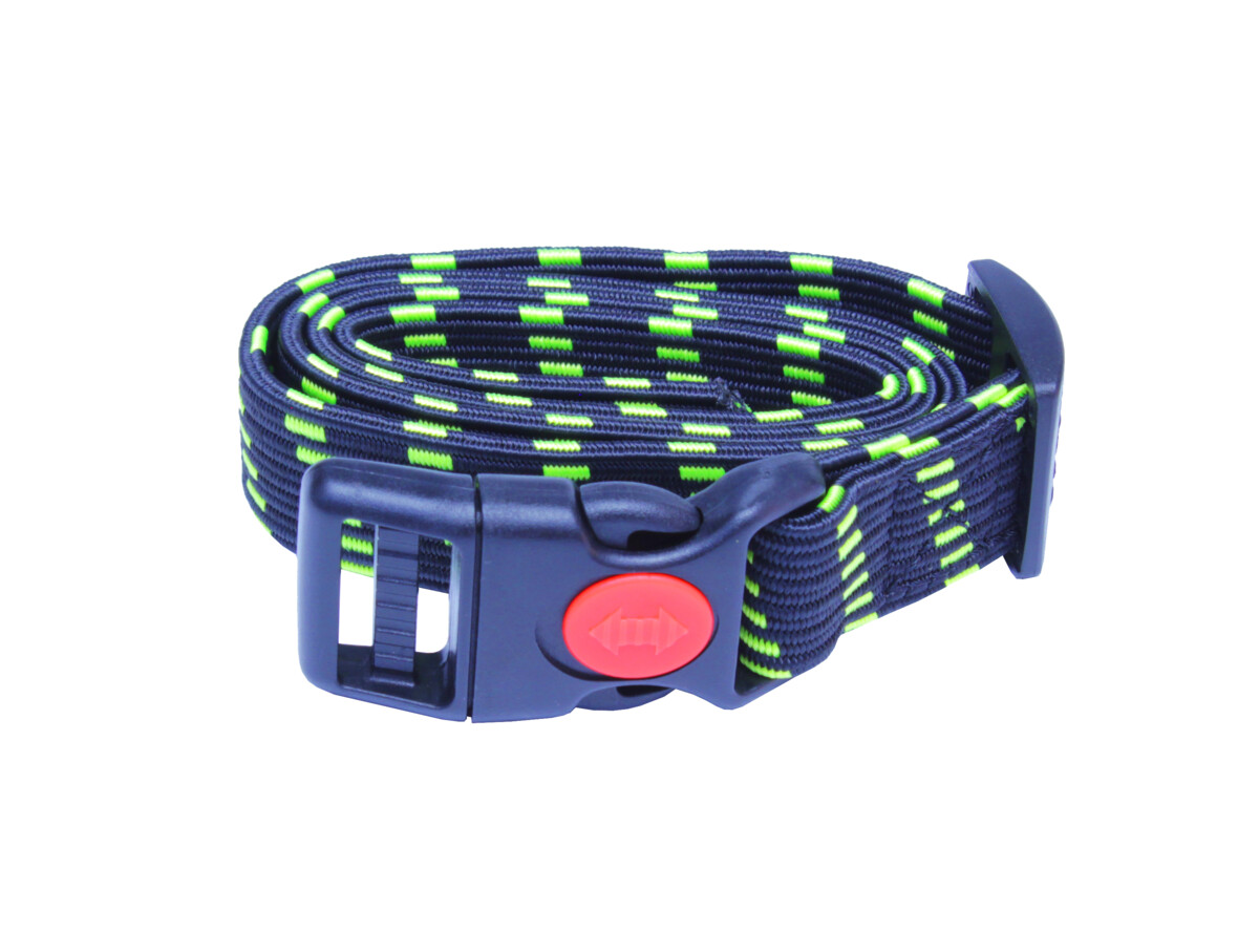 BAFPET Pružný obojok GUMA Farba: Oranžová, Rozmer: 18mm x 85cm 18101GU