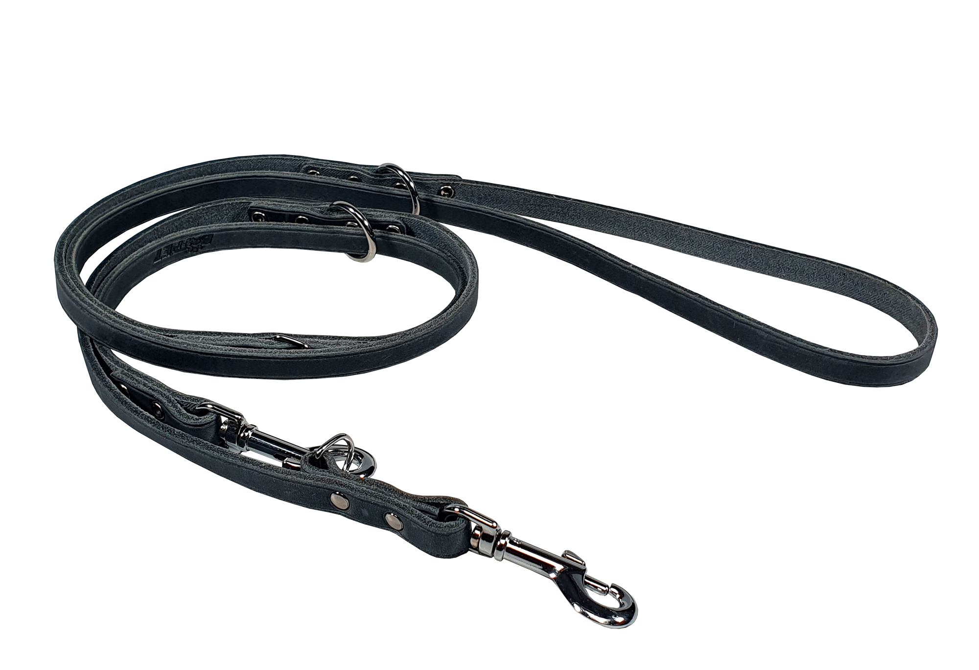 BAFPET Prepínacia vôdzka z mastenej kože ZUBR Farba: Koňak, Rozmer: 14mm x 240cm 14300Z