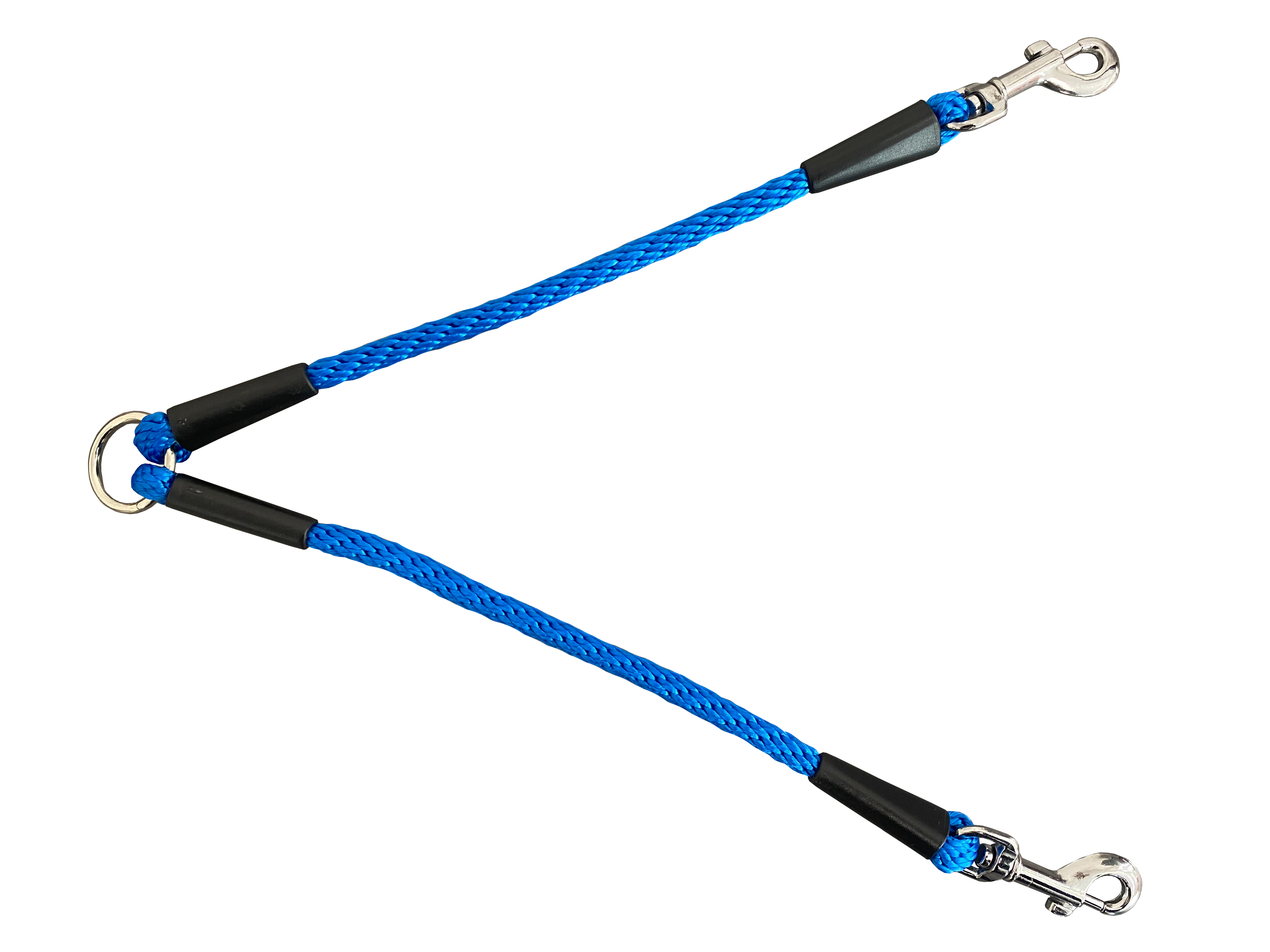 BAFPET Lanové rozdvojky SPIRÁLA Barva: Modrá, Rozměr: 10mm x 40cm 15282