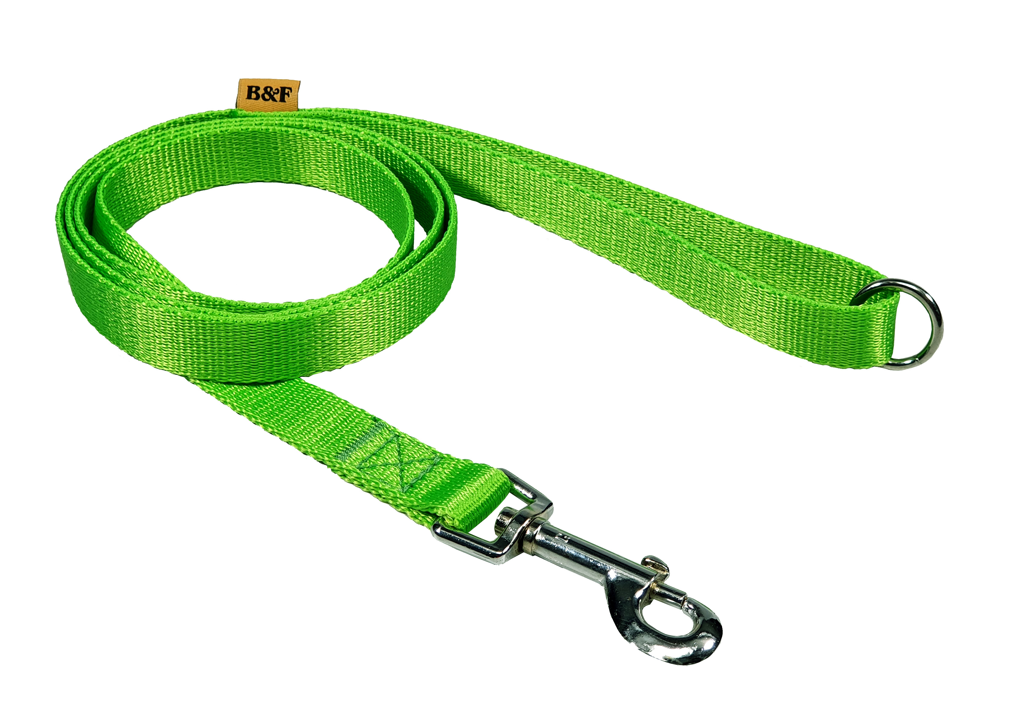 BAFPET Popruhová vodítka JEDNOBAREVNÁ Barva: Fialová, Rozměr: 15mm x 150cm 18208J