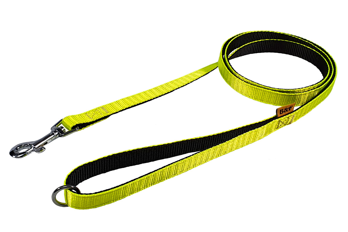 BAFPET Popruhová vodítka, NEON Barva: Oranžová, Rozměr: 15mm x 150cm 18208N