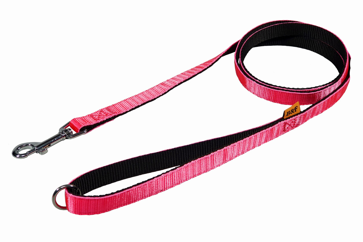 BAFPET Popruhová vodítka, NEON Barva: Žlutá, Rozměr: 15mm x 150cm 18208N