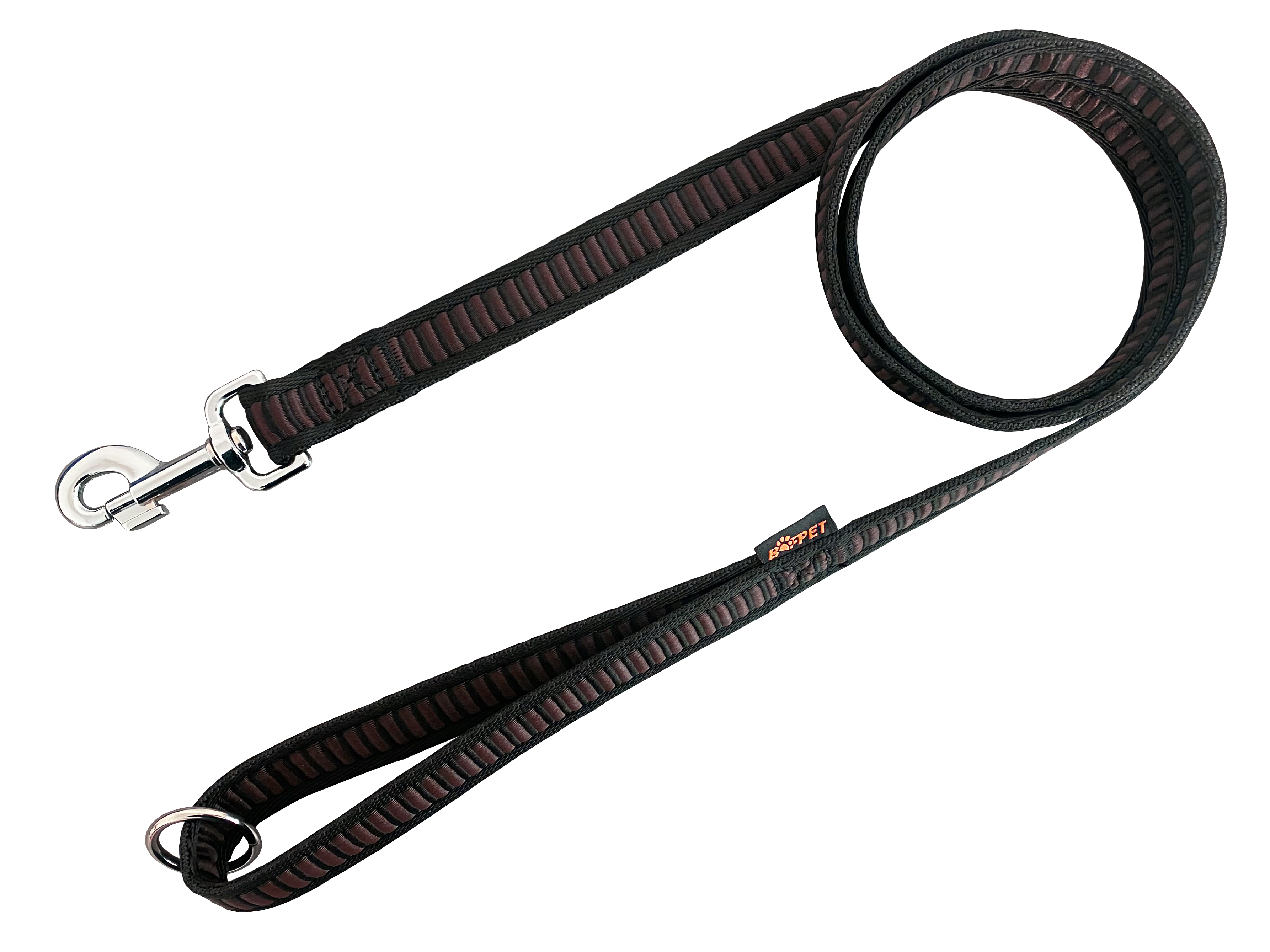 BAFPET Popruhová vodítka ŽEBŘÍK Barva: Fuchsie, Rozměr: 15mm x 150cm 18208Z