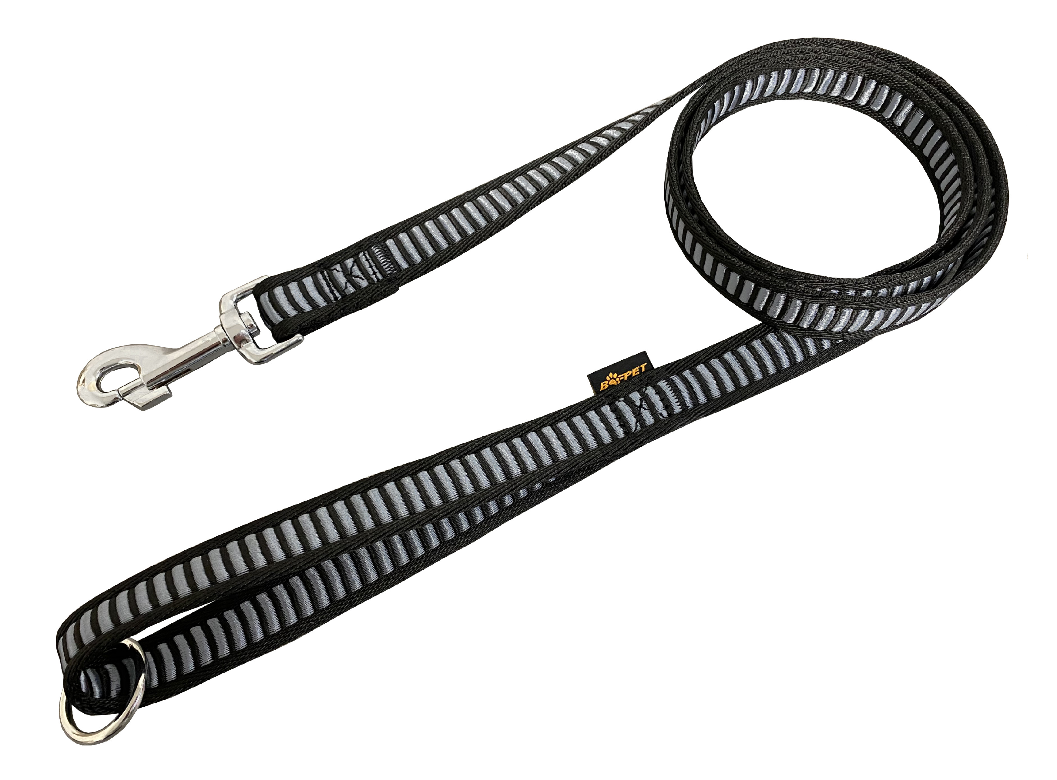 BAFPET Popruhová vodítka ŽEBŘÍK Barva: Modrá, Rozměr: 20mm x 150cm 18211Z