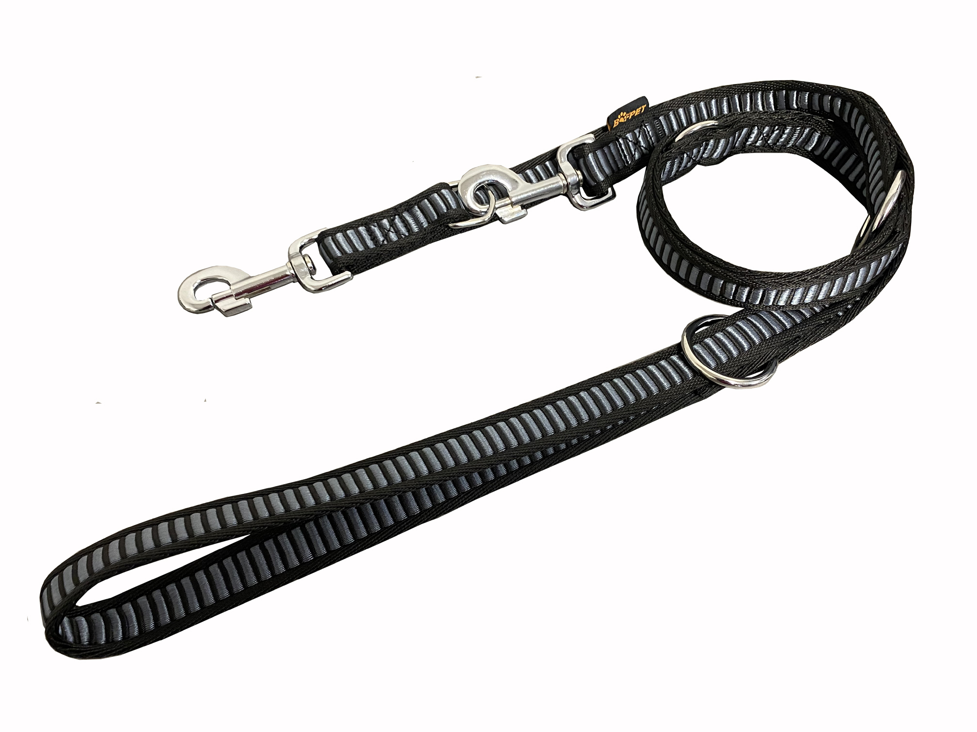 BAFPET Popruhová přepínací vodítka ŽEBŘÍK Barva: Fuchsie, Rozměr: 20mm x 240cm 18303Z