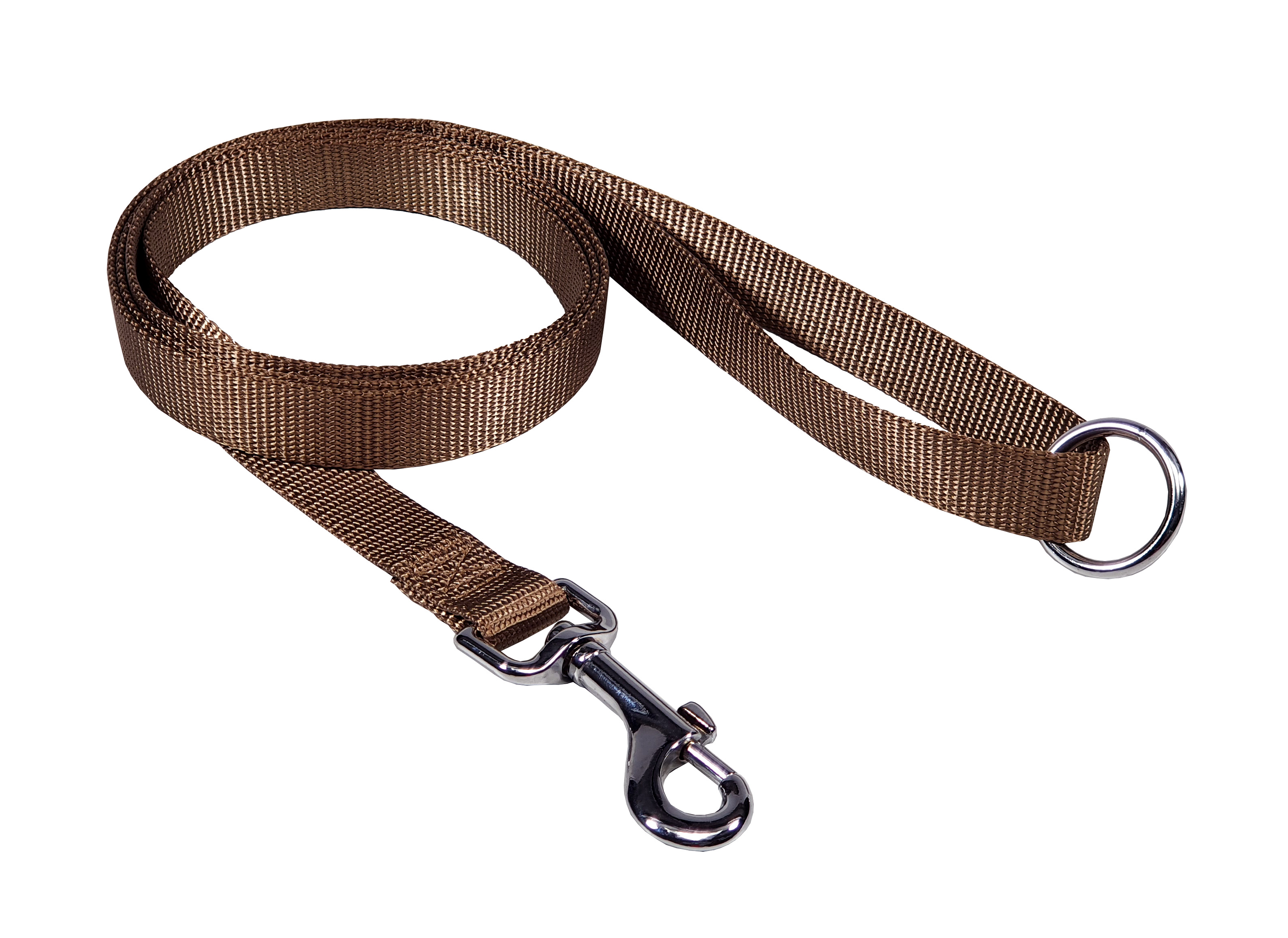 BAFPET Popruhová vodítka JEDNOBAREVNÁ Barva: Černá, Rozměr: 20mm x 150cm 18211J