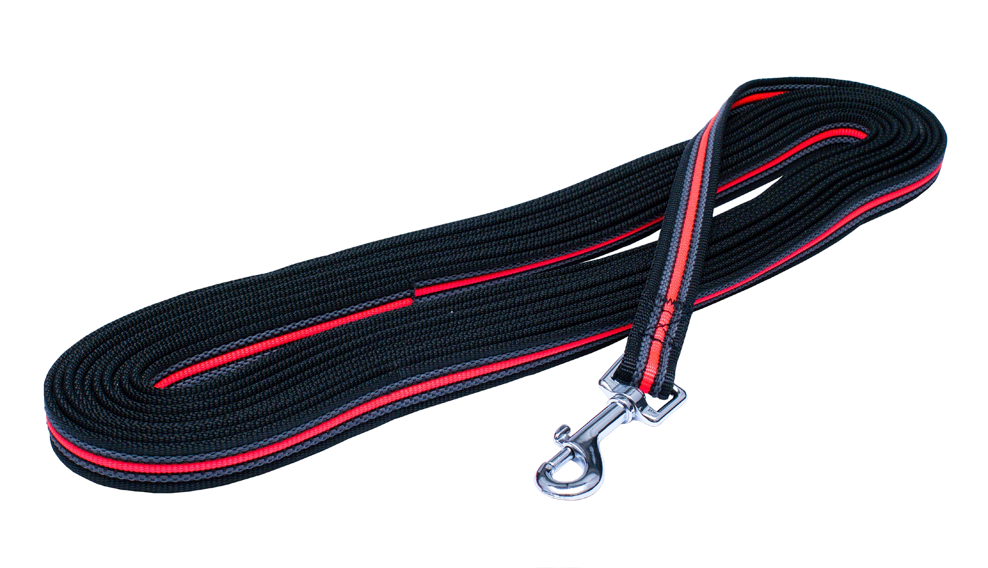 BAFPET Pogumovaná stopovacia vôdzka ŠPECIÁL Farba: Zelená, Dĺžka: 20mm x 500cm 18516S