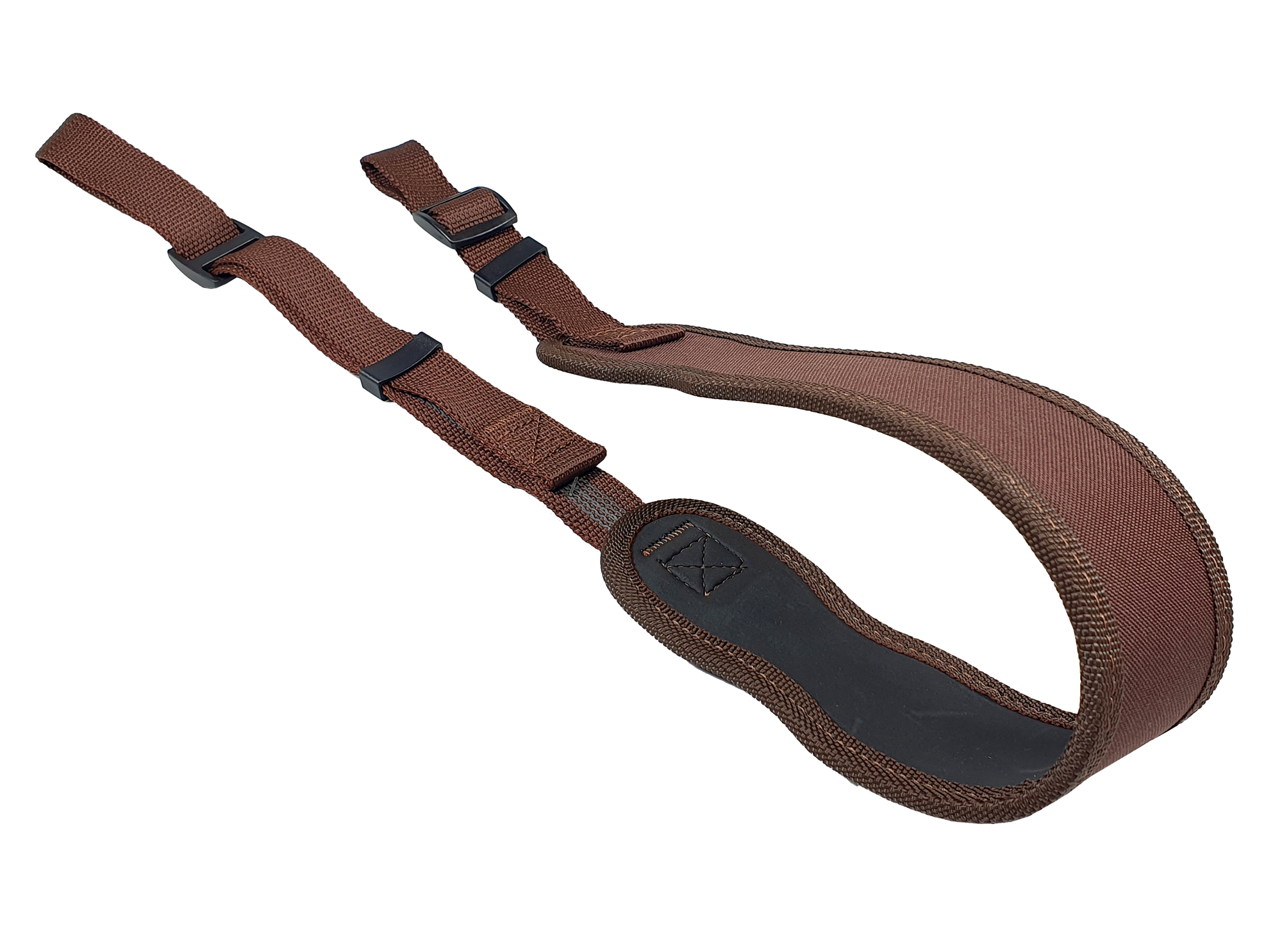 BAFPET Remeň CLASSIC popruhový, podšitý gumou Farba: Oranžová, Dĺžka: 50mm x 115cm 50039