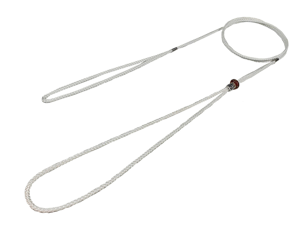 BAFPET Předváděcí vodítka, LANKO 3mm Barva: Červená, Rozměr: 3mm x 140cm 15221