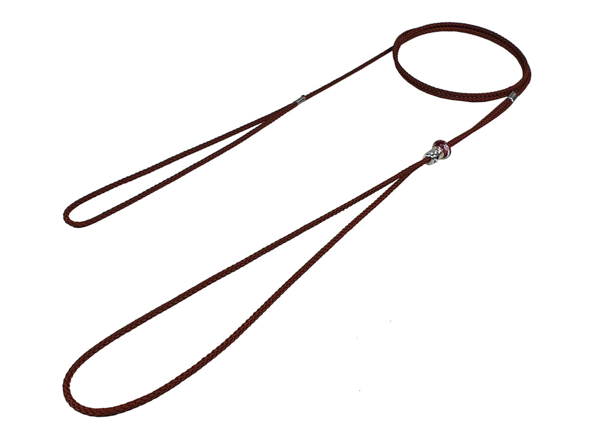 BAFPET Předváděcí vodítka, LANKO 3mm Barva: Červená, Rozměr: 3mm x 140cm 15221