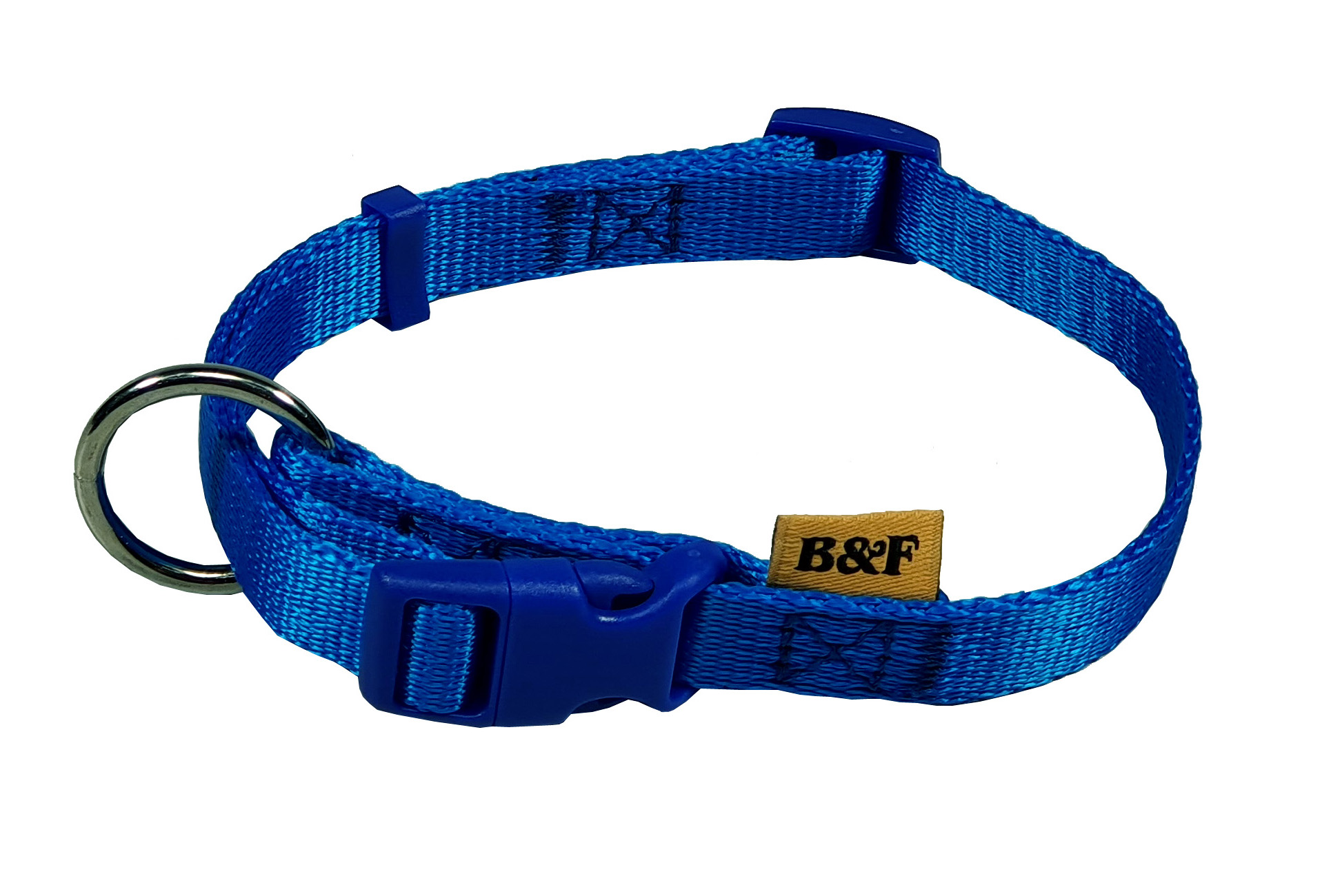 BAFPET Popruhový obojek JEDNOBAREVNÝ Barva: Hnědá, Rozměr: 15mm x 30-50cm 18100J