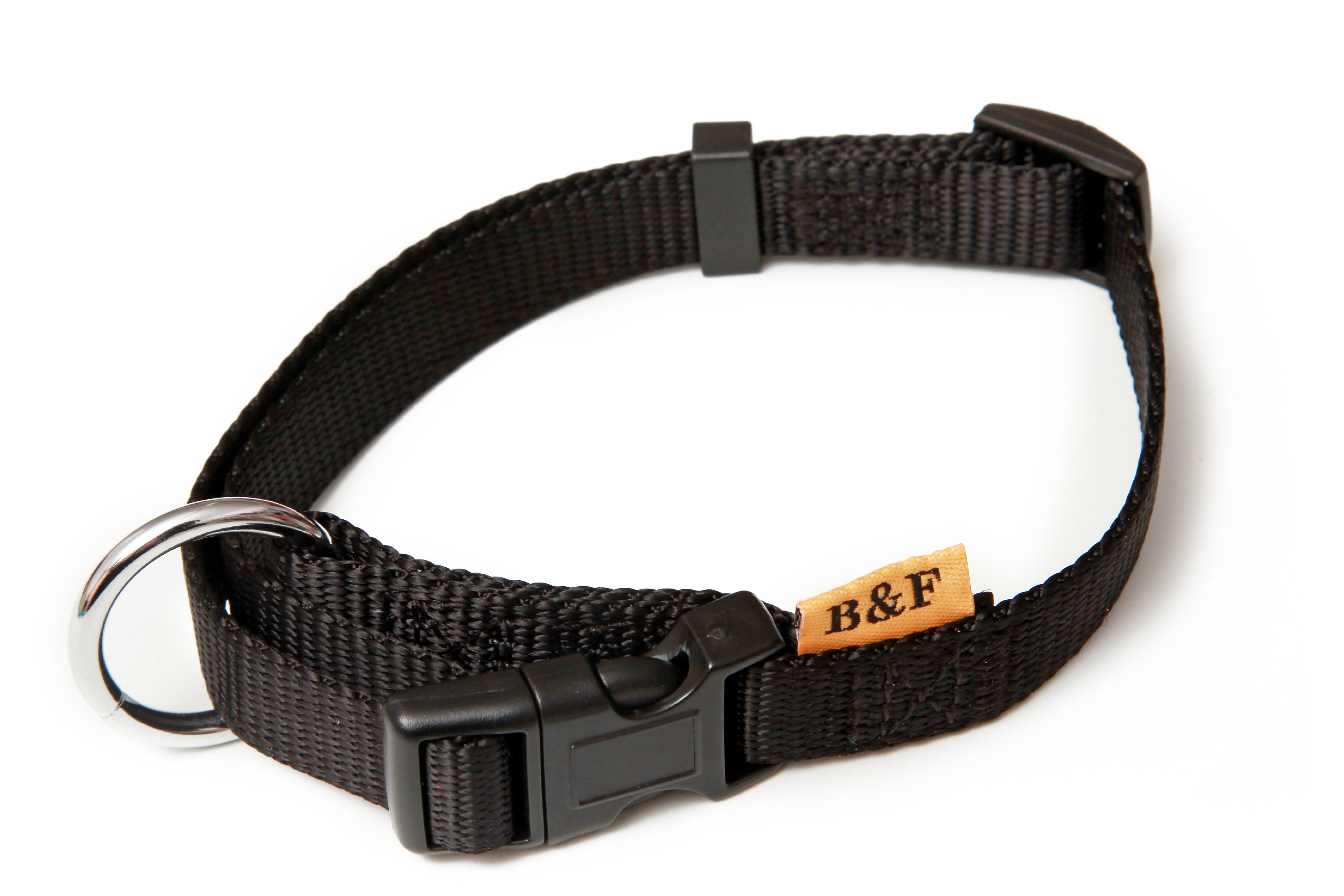 BAFPET Popruhový obojek JEDNOBAREVNÝ Barva: Modrá, Rozměr: 15mm x 30-50cm 18100J