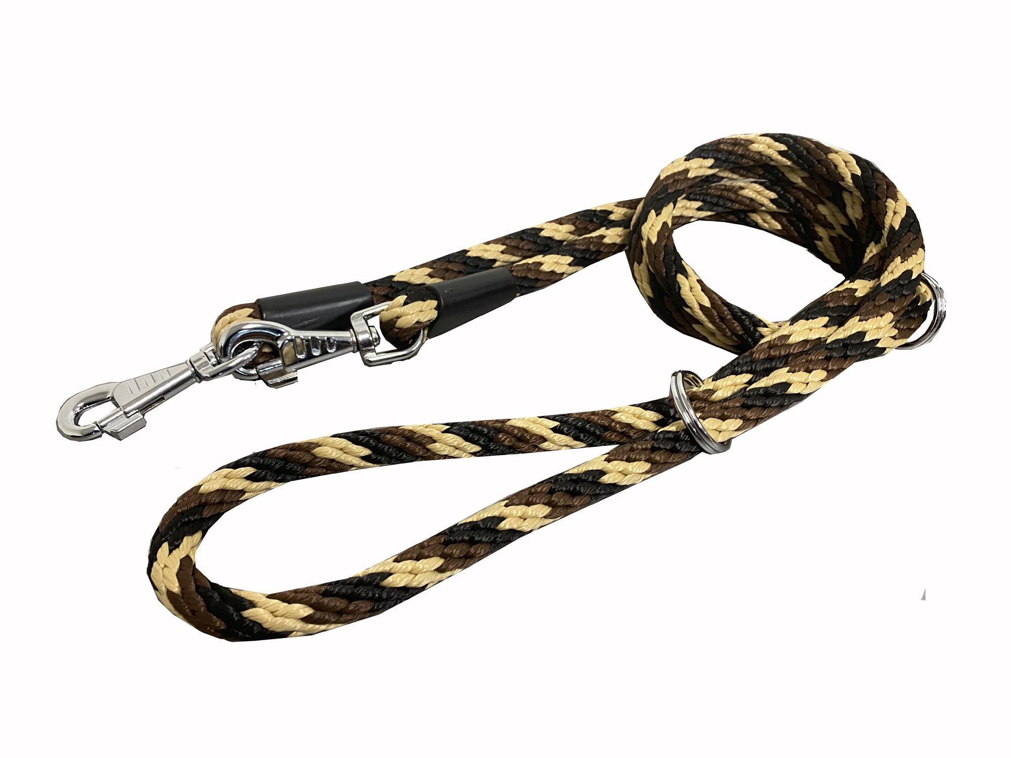 BAFPET Lanová přepínací vodítka SPIRÁLA 14mm x 240cm Barva: Šedá, Rozměr: 14mm x 300cm 15309
