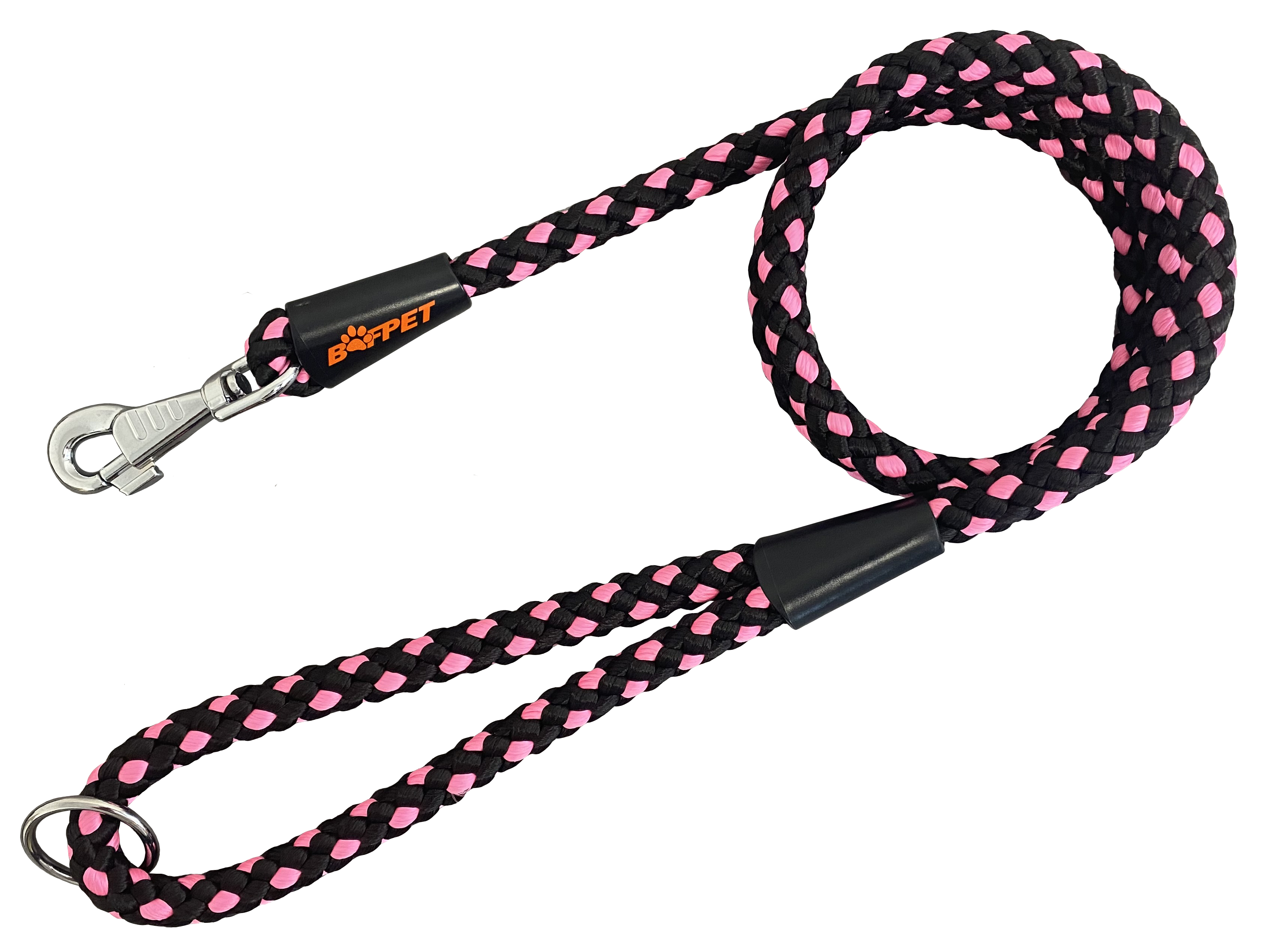 BAFPET Lanová vodítka UZLÍK 14mm x 150cm Barva: Šedá, Rozměr: 14mm x 150cm 15209A