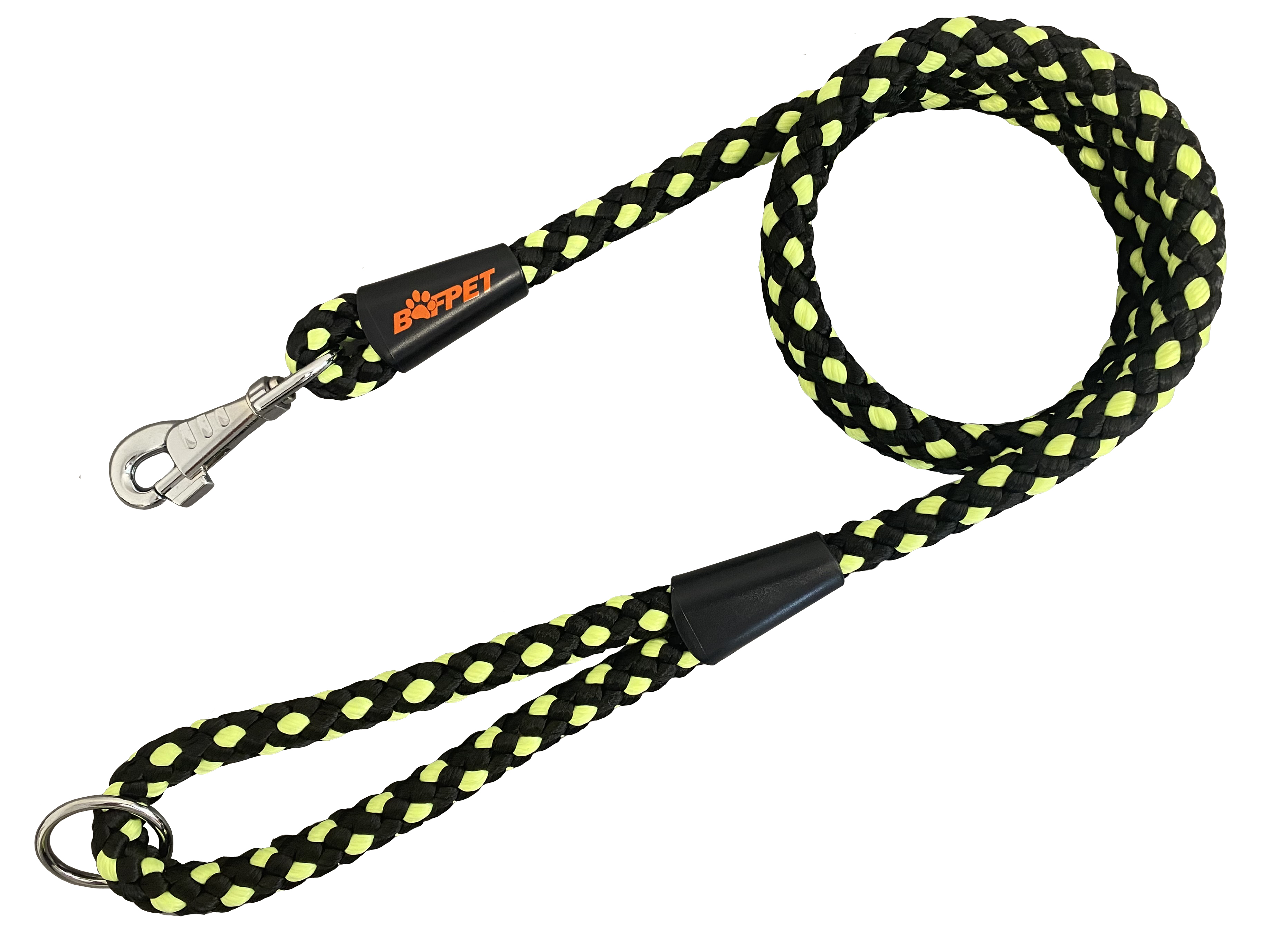 BAFPET Lanová vodítka UZLÍK 14mm x 150cm Barva: Šedá, Rozměr: 14mm x 150cm 15209A