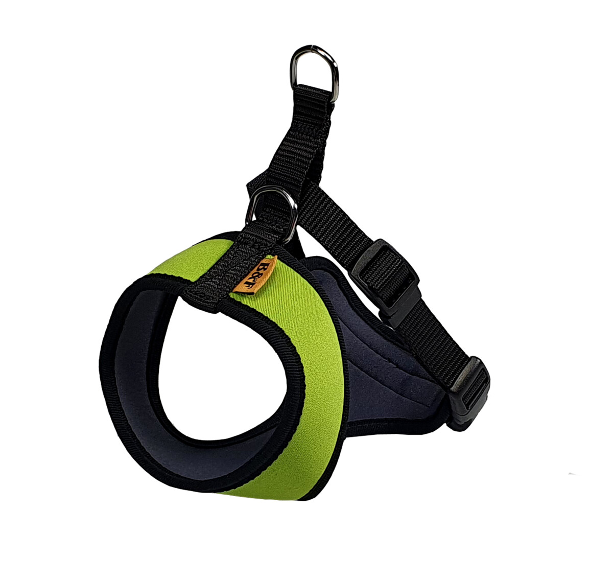 BAFPET Bezpečnostný postroj do auta Farba: Šedá, Veľkosť: S, OK:32mm x OH:34-46cm 18431