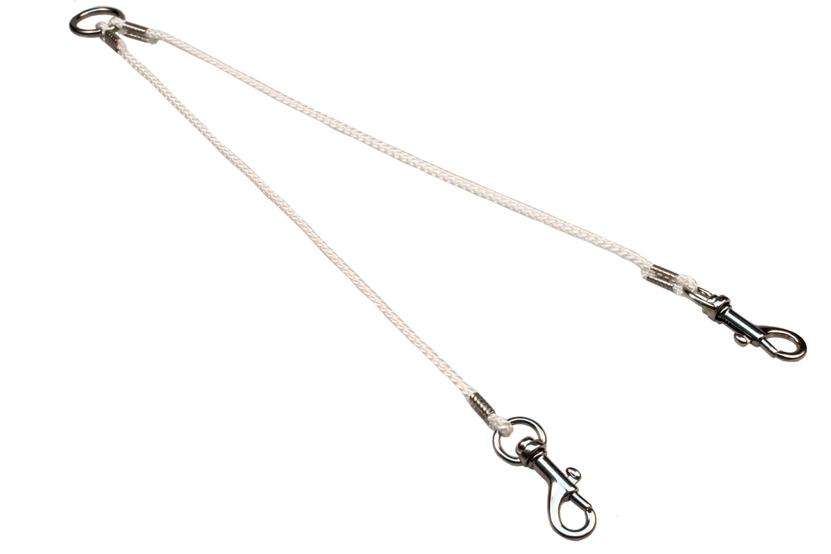 BAFPET Rozdvojky LANKO 3mm Barva: Bílá, Rozměr: 3mm x 30cm 15280
