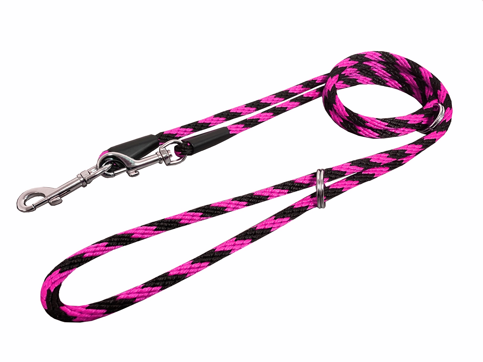 BAFPET Lanová přepínací vodítka SPIRÁLA 10mm x 240cm Barva: Červená, Rozměr: 10mm x 240cm 15307