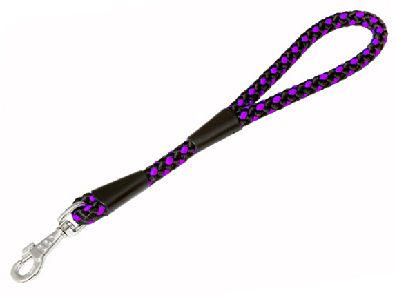 BAFPET Lanová vodítka ucha SPIRÁLA Barva: Černá, Rozměr: 14mm x 35cm 15800