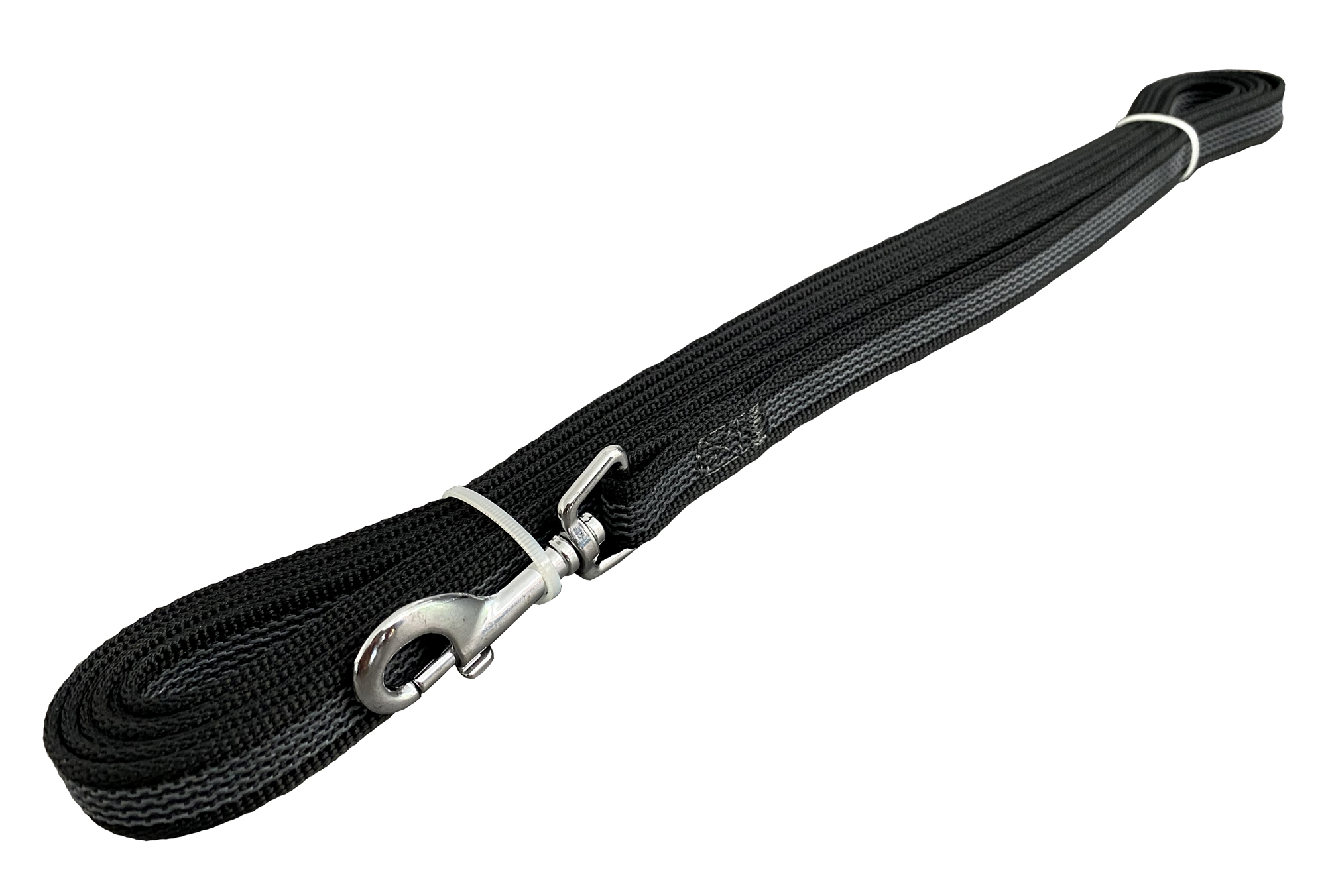 BAFPET Pogumovaná stopovacia vôdzka Farba: Oranžová, Dĺžka: 15mm x 300cm 18513