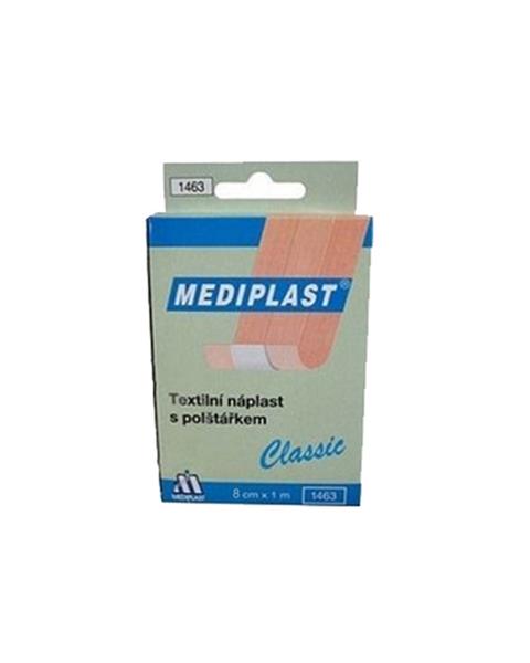 Náplasť Mediplast s vankúšikom 8 cm x 1 m