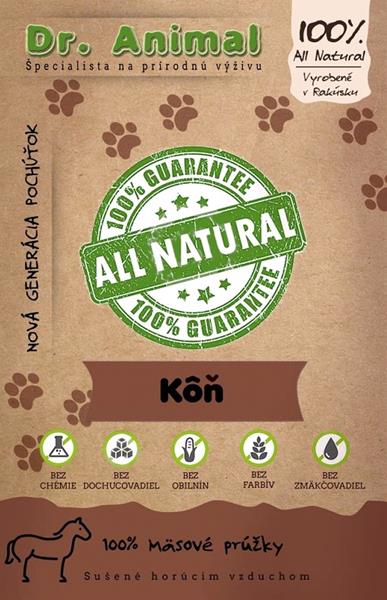 Pamlsok Dr. Animal kôň mäs. prúžky 80g