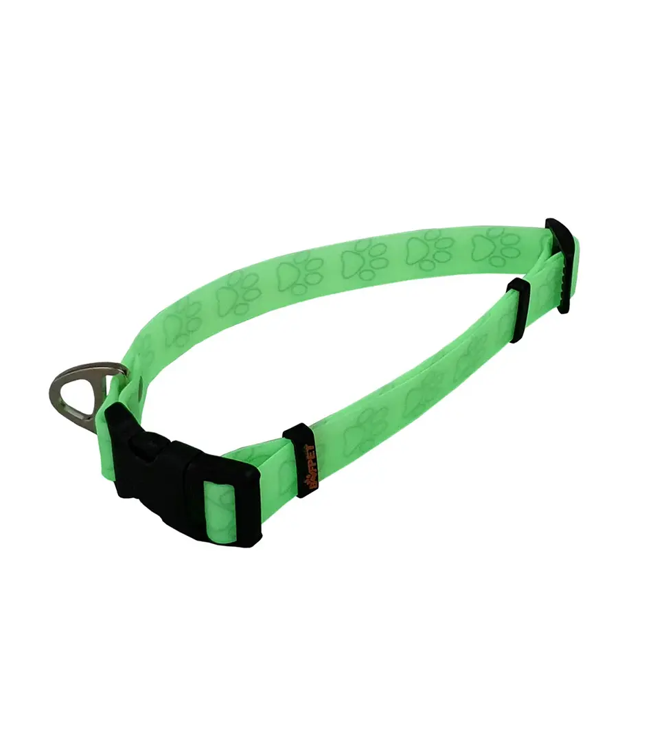 BAFPET | Obojok FOSFOR s labkou, Rozmer: 25mm x 38-62cm | 13102FT