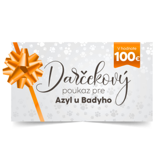 Darčekový poukaz pre Azyl u Badyho 100€