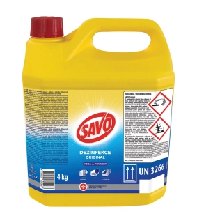 Savo Original dezinfekcia vody a povrchov účinne odstraňuje 99,9% baktérií 4 kg